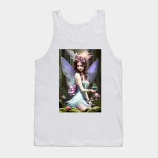 Forest Fairy With Potion Tank Top